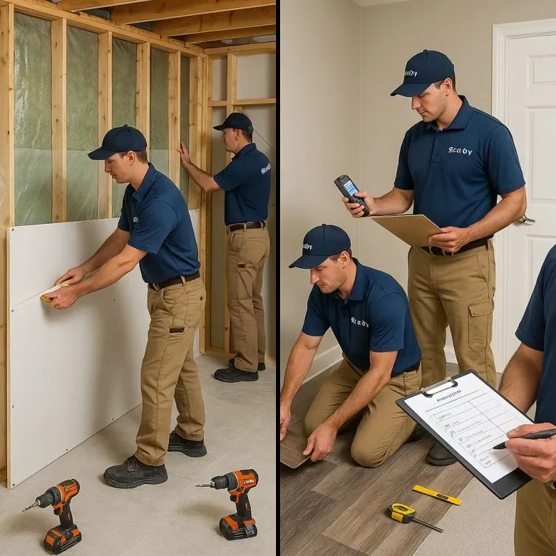 Repairs and Reconstruction process in Augusta, KS
